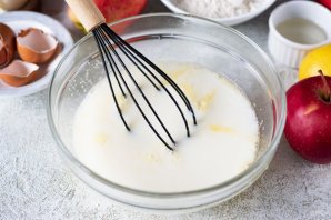 Блинчики с яблоками