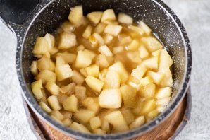 Блинчики с яблоками