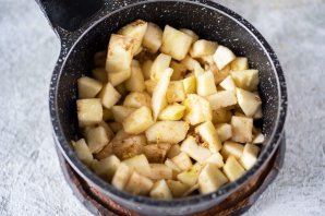 Блинчики с яблоками