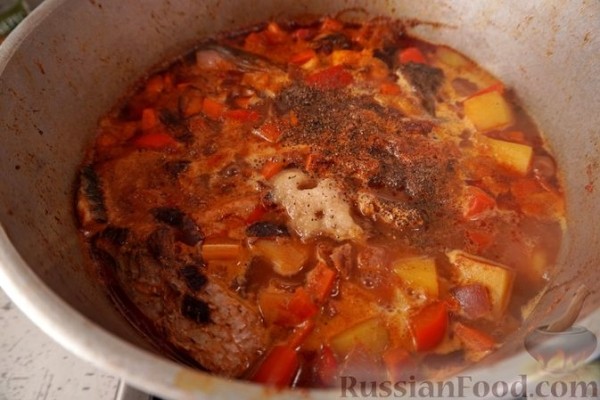 Рыбный гуляш
