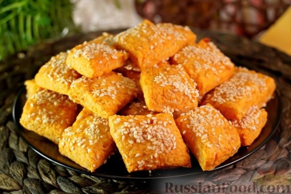 Чешское сырное печенье
