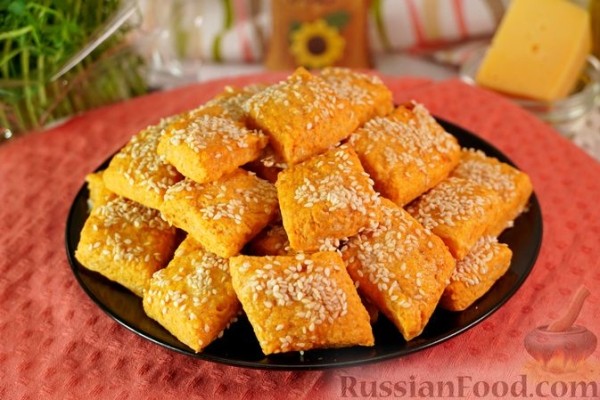 Чешское сырное печенье