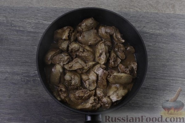 Закусочный торт «Монастырская изба» с печенью