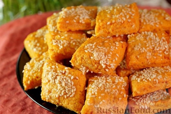 Чешское сырное печенье