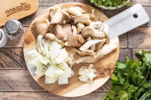 Чакапули из грибов