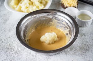 Цветная капуста в кляре