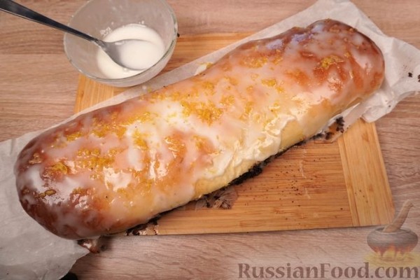Польский маковец (дрожжевой рулет с маком)