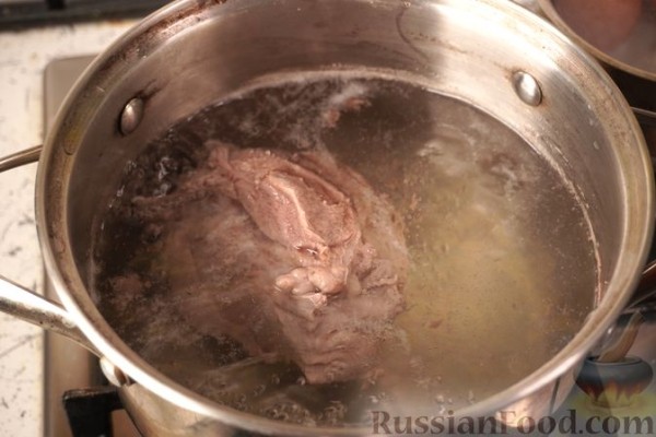 Польский холодник с телятиной