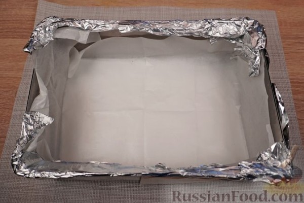 Лимонный равани с белковым кремом