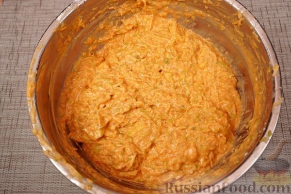Кабачковые маффины с сыром