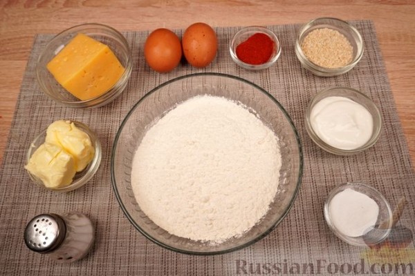 Чешское сырное печенье