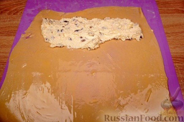Ретеш (венгерский штрудель) с творогом