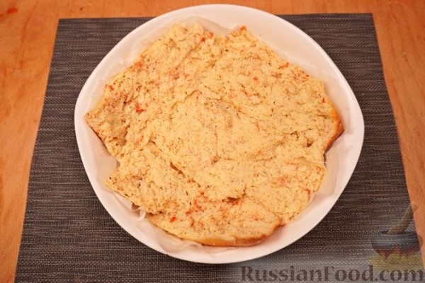 Пицца на багете