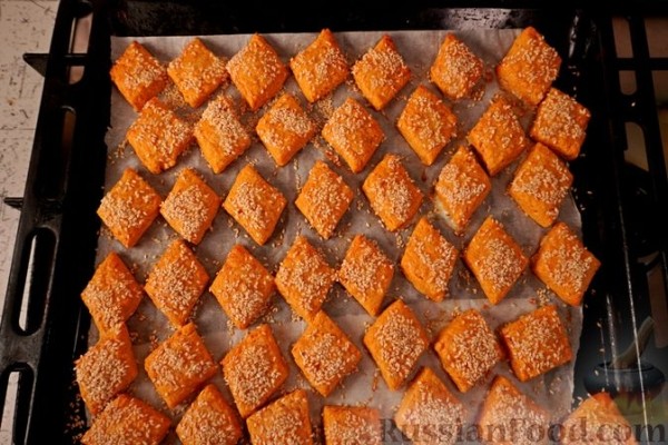 Чешское сырное печенье