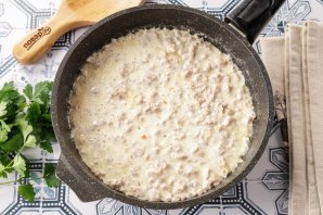 Фарш со сливками