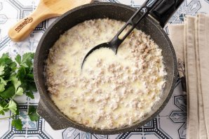 Фарш со сливками