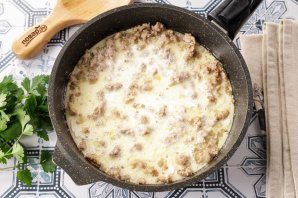 Фарш со сливками