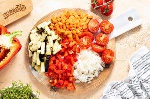 Гречка с овощами в мультиварке