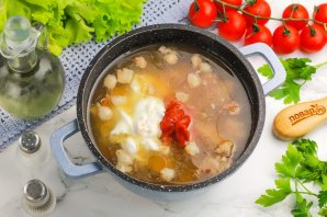 Гуляш из свинины как в советской столовой