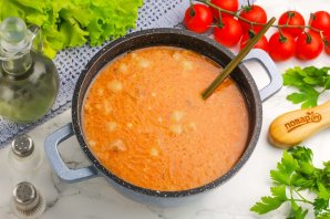 Гуляш из свинины как в советской столовой