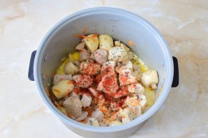 Индейка в мультиварке