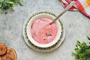Клубничное пюре