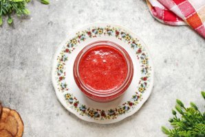 Клубничное пюре