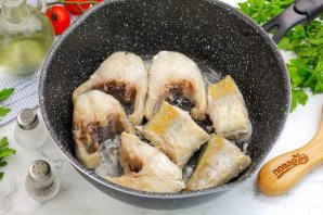 Минтай в майонезе