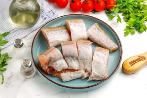 Минтай в майонезе
