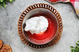 Мусс из клубники