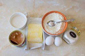 Печенье "Орешки" со сгущенкой