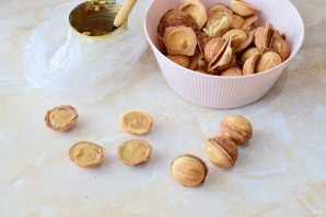 Печенье "Орешки" со сгущенкой