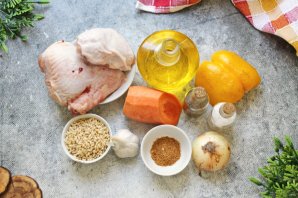 Плов из окорочков