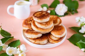 Пышные дрожжевые оладьи