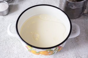 Пышные дрожжевые оладьи