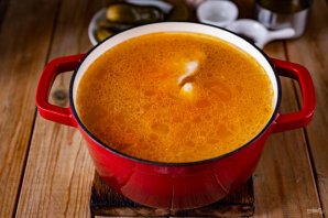 Рассольник с курицей