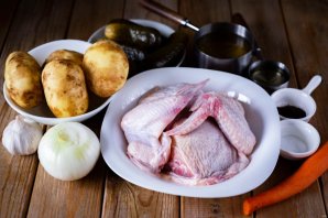 Рассольник с курицей