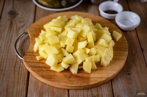 Рассольник с курицей