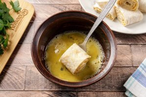 Рулет из лаваша с сыром