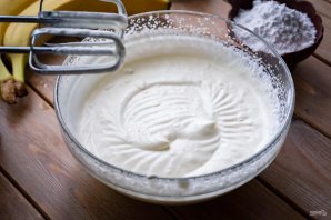 Торт с банановой прослойкой
