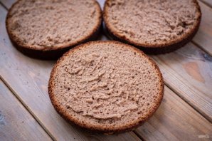 Торт с банановой прослойкой