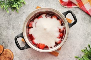 Варенье из клубники с лимоном