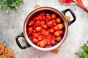 Варенье из клубники с лимоном