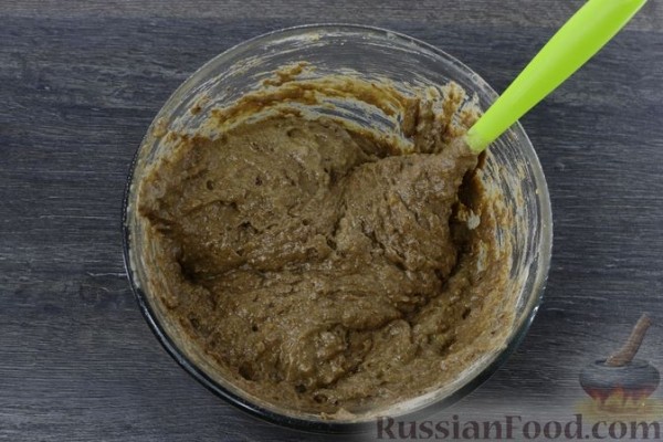 Цельнозерновой брауни с сухофруктами (без сахара)