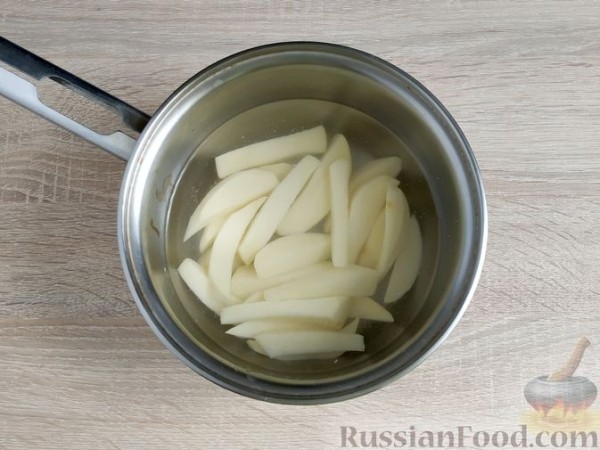 Рыбник с селёдкой, из картофельного теста