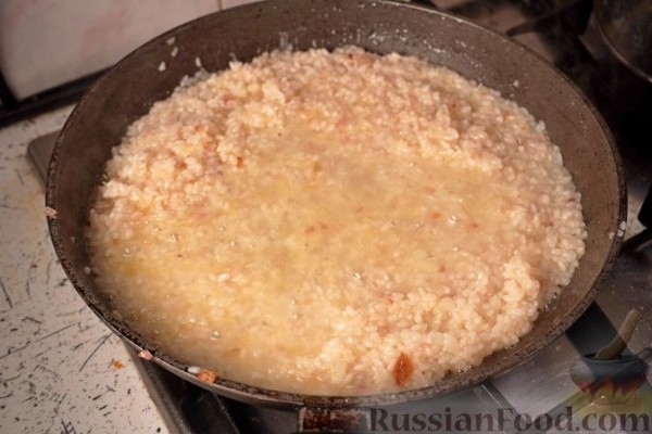 Ризотто с морепродуктами по-гречески
