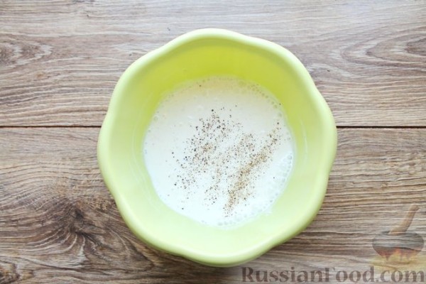 Картофель, запечённый в кефире с сыром