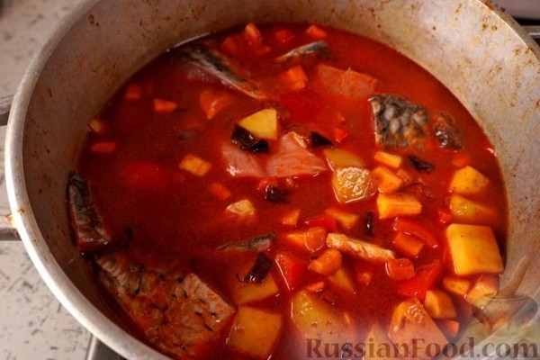 Рыбный гуляш
