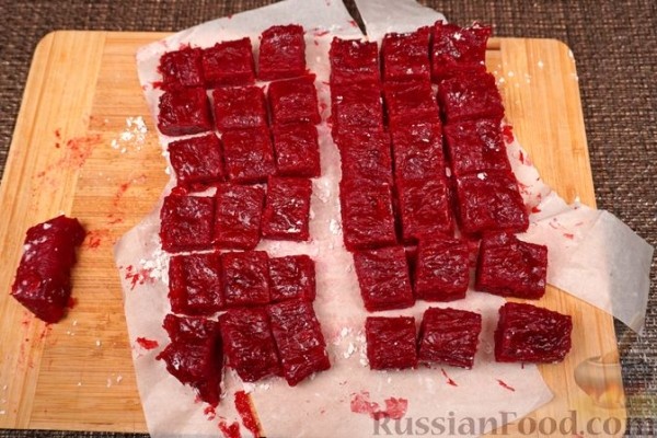 Малиновый рахат-лукум