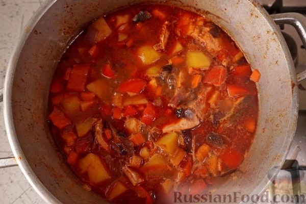 Рыбный гуляш